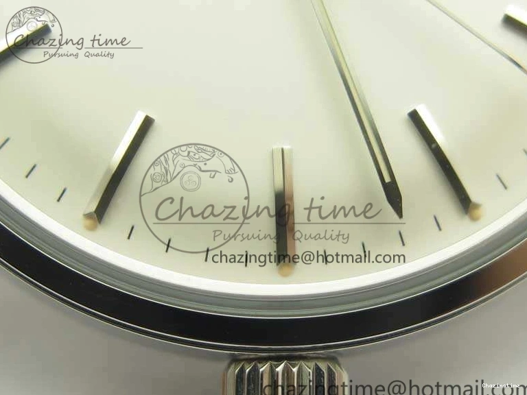 1222 Seamaster 30 1962 SS TW Best Edition White Dial On Leather Strap MIYOTA Timeless 8078